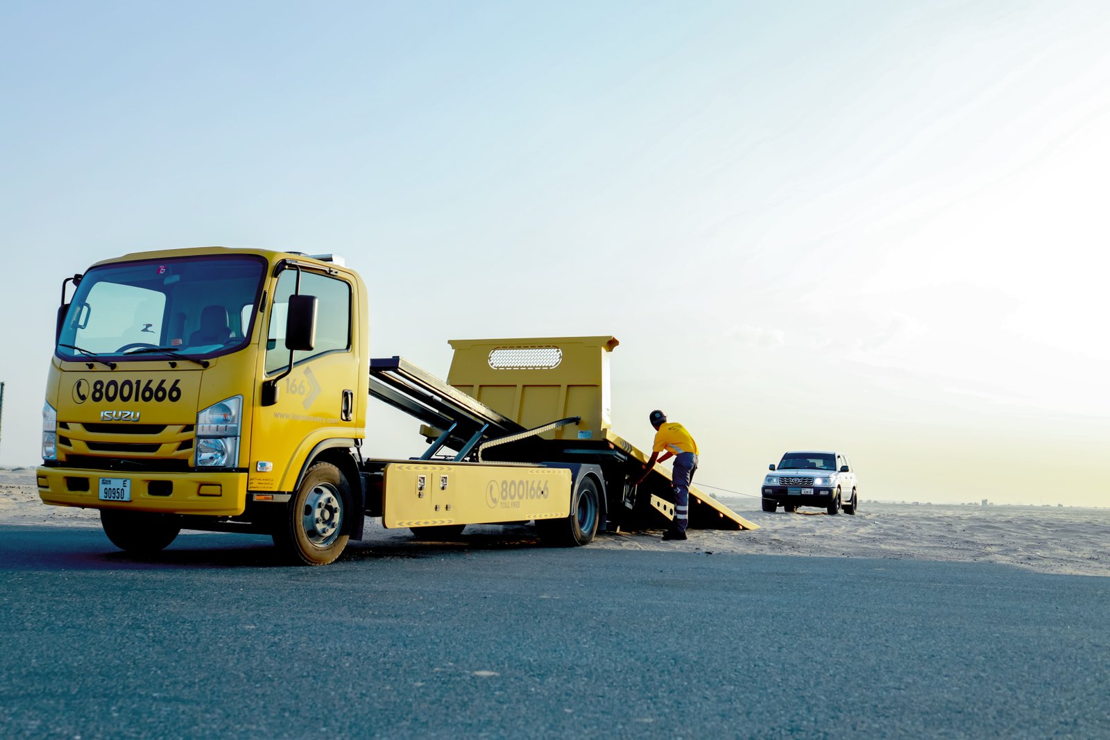 Flatbed Car Recovery